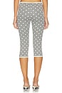 view 4 of 6 x REVOLVE Polka Dots Capri Pants in Grey Polka Dots
