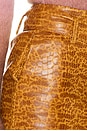 view 7 of 6 Belted Mini Skirt in Mustard