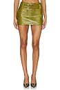 view 1 of 6 Belted Mini Skirt in Green
