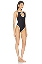 view 2 of 3 Halter One Piece in Black