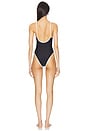 view 3 of 3 Halter One Piece in Black