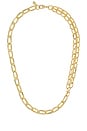 view 1 of 1 COLLAR PAPERCLIP in Vintage 10k Gold