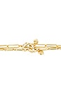 view 3 of 3 The Chain Reaction Short Duo Necklace in Gold