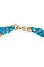 view 3 of 3 Happy Cord Necklace in Turquoise