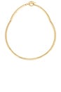 view 1 of 2 COLLIER TUBULAR in Shiny Gold