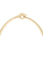 view 2 of 2 COLLIER TUBULAR in Shiny Gold
