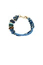 view 2 of 3 BRACELET in Gold & Blue Multi