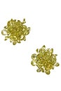 view 1 of 1 PENDIENTES CUBIC CLUSTER in Kiwi