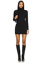 view 1 of 3 Turtleneck Dress in Black