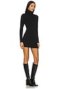 view 2 of 3 Turtleneck Dress in Black