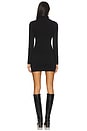 view 3 of 3 Turtleneck Dress in Black