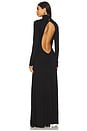 view 1 of 4 Backless Turtleneck Dress in Black