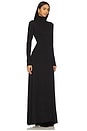 view 3 of 4 Backless Turtleneck Dress in Black