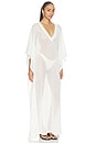 view 2 of 3 Fishnet Caftan in Ivory