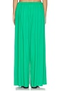 view 5 of 7 Linen Flowy Pant in Kelly Green