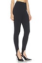 view 2 of 6 PANTALON À PASSE-PIED in Black