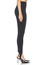 view 4 of 6 PANTALON À PASSE-PIED in Black