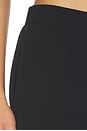view 7 of 6 Ponte Knit Barrel Pant in Black