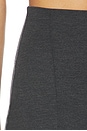 view 7 of 6 Ponte Knit Cropped Straight Leg Pant in Charcoal