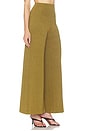 view 2 of 6 Vintage Knit Wide Leg Pant in Chartreuse