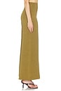 view 3 of 6 Vintage Knit Wide Leg Pant in Chartreuse