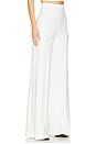 view 2 of 6 Ponte Knit Wide Leg Pant in Off White