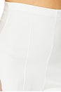 view 6 of 6 Ponte Knit Wide Leg Pant in Off White