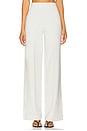 view 1 of 6 Ponte Knit Straight Leg Pant in Heather Grey