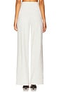 view 4 of 6 Ponte Knit Straight Leg Pant in Heather Grey
