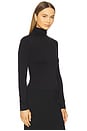 view 2 of 4 Turtleneck Top in Black