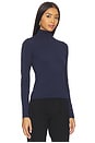 view 2 of 4 タートルネックトップ in Navy
