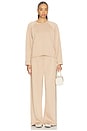 view 4 of 4 Oversized Raglan Top in Tan