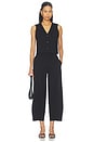 view 5 of 4 Ponte Knit Vest in Black