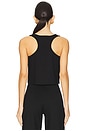 view 3 of 4 Ponte Knit Tank Top in Black