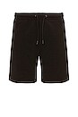 view 1 of 3 Terry Sweatshort in Black
