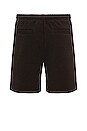 view 2 of 3 Terry Sweatshort in Black