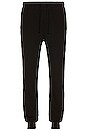 view 2 of 3 PANTALON SWEAT REC in Black