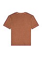 view 2 of 3 Relaxed SS Tee in Latte