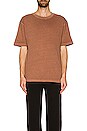 view 3 of 3 Relaxed SS Tee in Latte