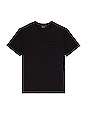 view 1 of 3 Pima Pocket Tee in Black