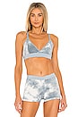view 1 of 4 Classic Bralette in Blue Mirage Tie Dye