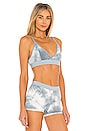 view 2 of 4 Classic Bralette in Blue Mirage Tie Dye