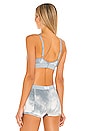 view 3 of 4 Classic Bralette in Blue Mirage Tie Dye