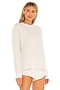 view 2 of 4 Relaxed LS Pullover in Bone