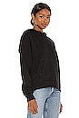 view 2 of 4 Recycled Fleece Hoodie in Black