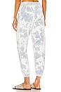 view 3 of 4 Recycled Fleece Sweatpant in Blue Mirage Tie Dye