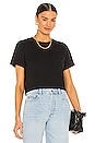 view 1 of 4 Boxy Crop Tee in Black