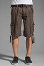 view 1 of 6 Cargo Short in Brown