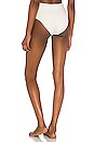 view 3 of 5 Hunter Bikini Bottom in Cream Snake Texture