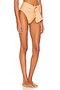 view 2 of 4 Dean Bikini Bottom in Peach Pleat